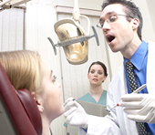 dentist and patient